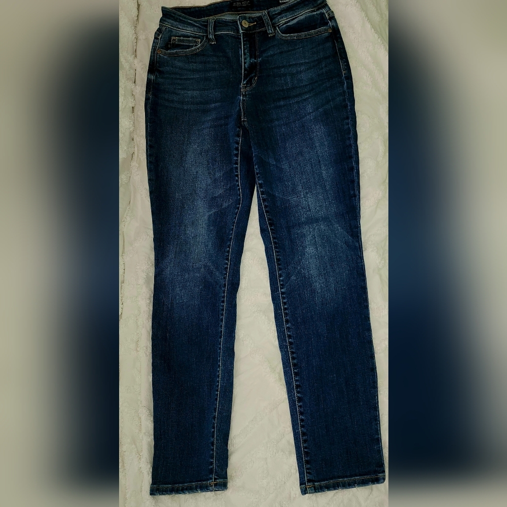 Judy Blue Boyfriend Jeans – Size 7/28✨ Dark Blue | Boyfit Style